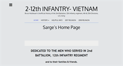 Desktop Screenshot of 12thinfantry2ndbattalion.com